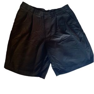 Roundtree & Yorke Mens Black Easy Care Relaxed Fit Shorts 35 X 9